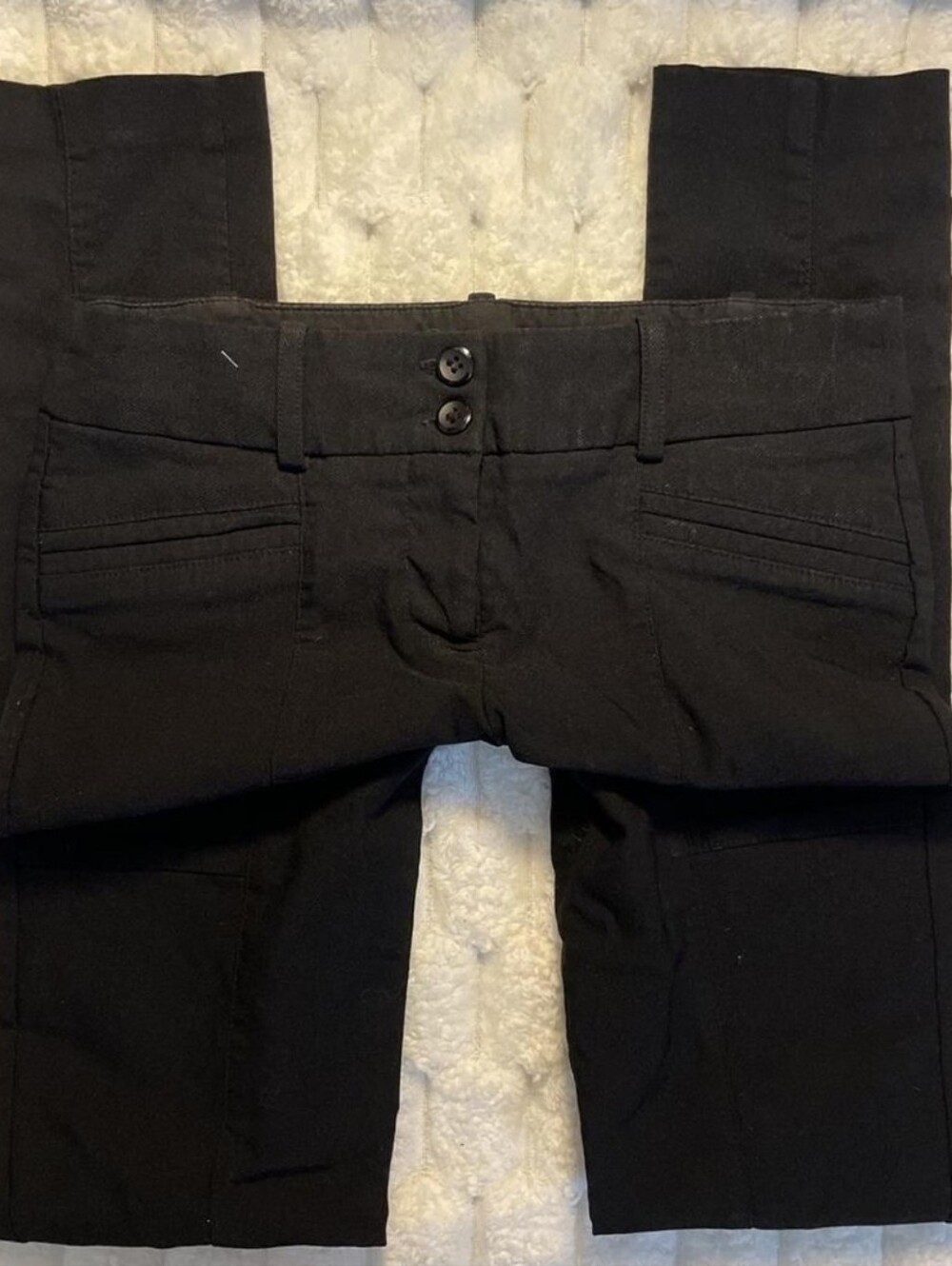 Papaya | Black Cropped Ankle Pants ♠︎